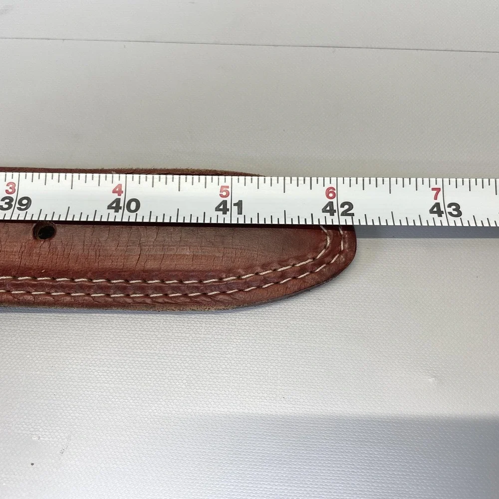 YRI Belt Mens Light Blue Horse Ribbon Canvas Leather Buckle Equestrian